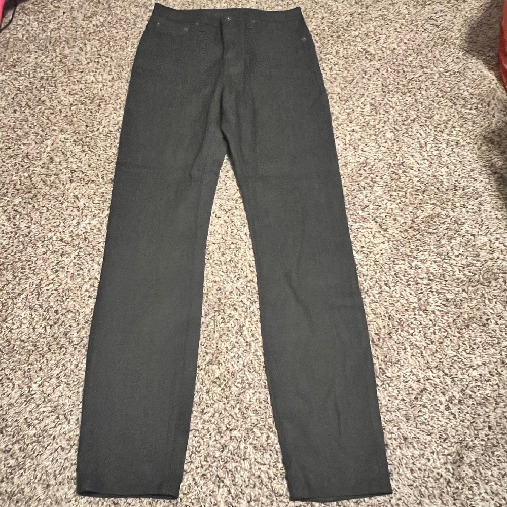 The Equipment Jean Black Denim Jeans Straight‎ Leg Casual Pants Size 27